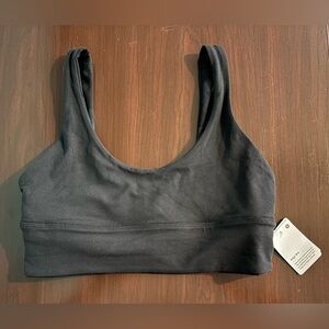 NWT lululemon Black/Black Camo Reversible Womens Align Sports Bra Sz 8 A/B Cup
